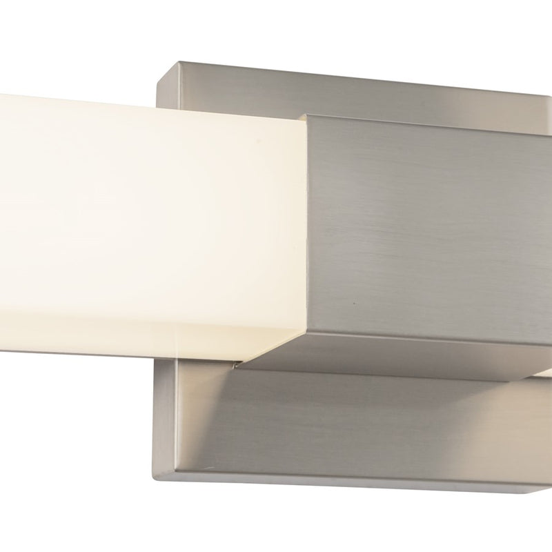 Kuzco Vivi 36" Silver Dimmable LED Wall Sconce, Brushed Nickel