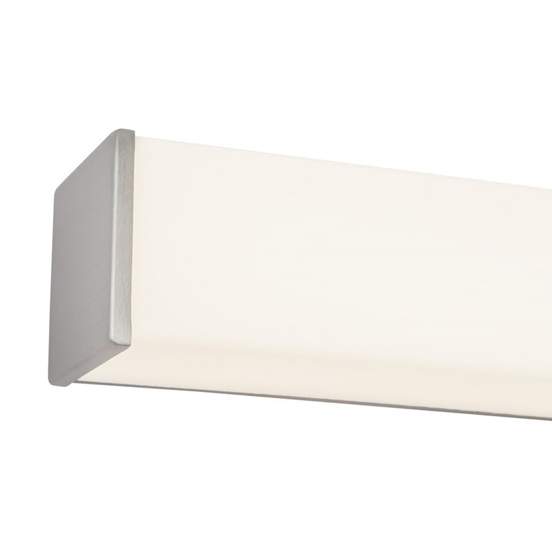 Kuzco Vivi 36" Silver Dimmable LED Wall Sconce, Brushed Nickel