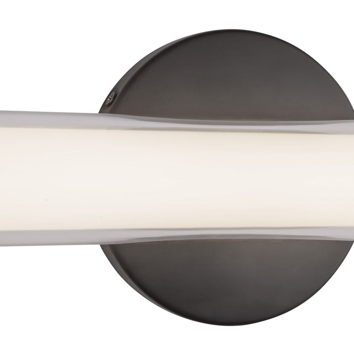 Kuzco Tole 36" Black Dimmable LED Wall Sconce, Black