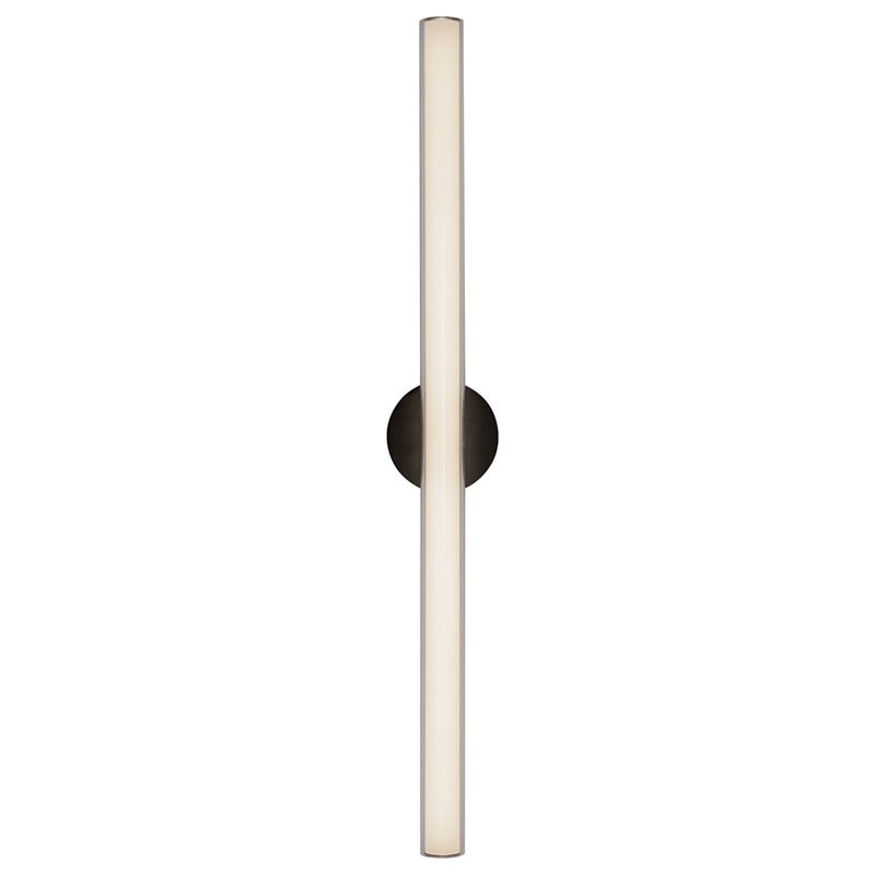 Kuzco Tole 36" Black Dimmable LED Wall Sconce, Black