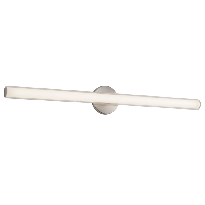 Kuzco Tole 36" Silver Dimmable LED Wall Sconce, Brushed Nickel