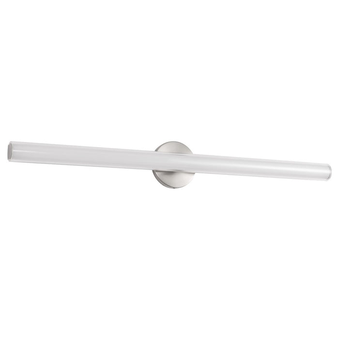 Kuzco Tole 36" Silver Dimmable LED Wall Sconce, Brushed Nickel