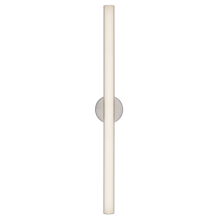 Kuzco Tole 36" Silver Dimmable LED Wall Sconce, Brushed Nickel