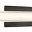 Kuzco Garland 36" Black Dimmable LED Wall Sconce, Black