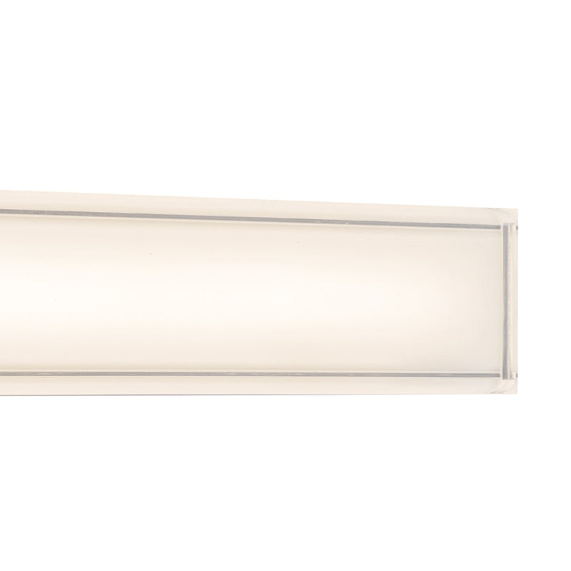 Kuzco Garland 36" Black Dimmable LED Wall Sconce, Black