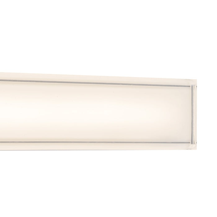 Kuzco Garland 36" Black Dimmable LED Wall Sconce, Black