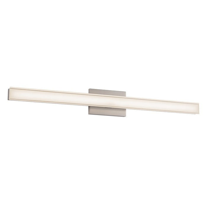 Kuzco Garland 36" Silver Dimmable LED Wall Sconce, Brushed Nickel