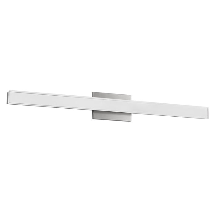 Kuzco Garland 36" Silver Dimmable LED Wall Sconce, Brushed Nickel
