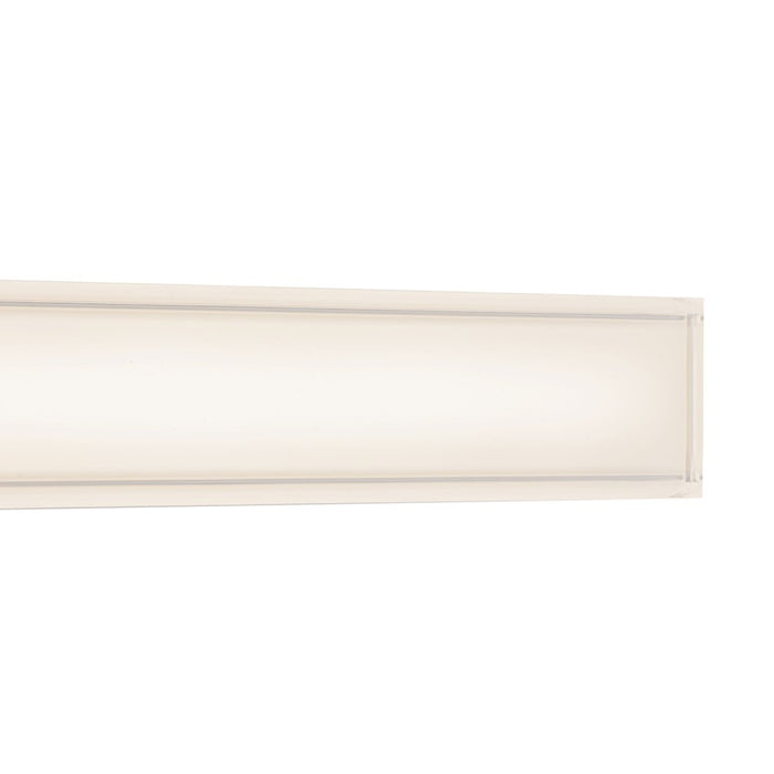 Kuzco Garland 36" Silver Dimmable LED Wall Sconce, Brushed Nickel