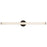 Kuzco Tectra 36" Blk Dim LED Wall Sconce, Blk - WS36-044A-BK