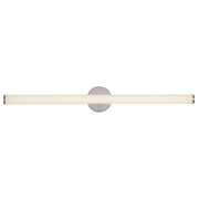 Kuzco Tectra 36" Slvr Dim LED Wall Sconce, Brushed Nickel - WS36-044A-BN