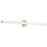 Kuzco Tectra 36" Silver Dimmable LED Wall Sconce, Brushed Nickel