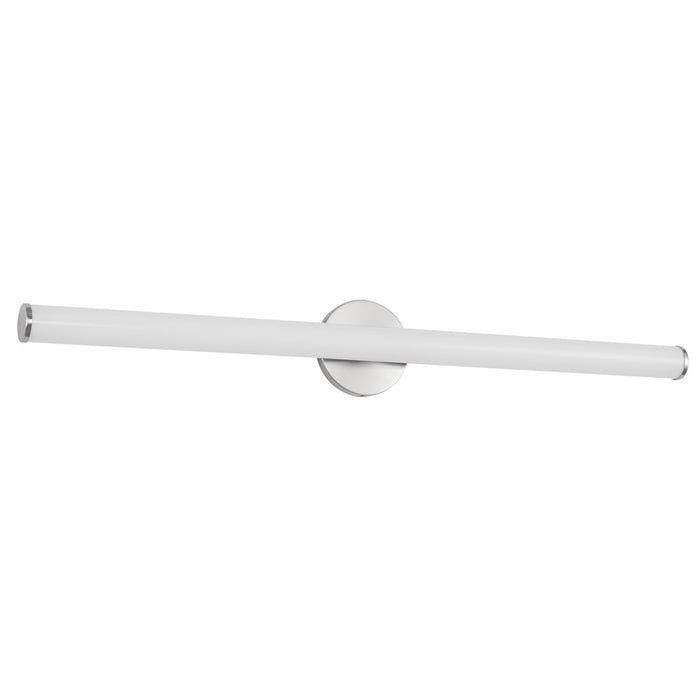 Kuzco Tectra 36" Silver Dimmable LED Wall Sconce, Brushed Nickel