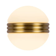 Kuzco Selene 5" Gold Dim LED Wall Sconce, Brushed Gold - WS38105-BG