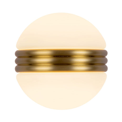Kuzco Selene 5" Gold Dim LED Wall Sconce, Brushed Gold - WS38105-BG