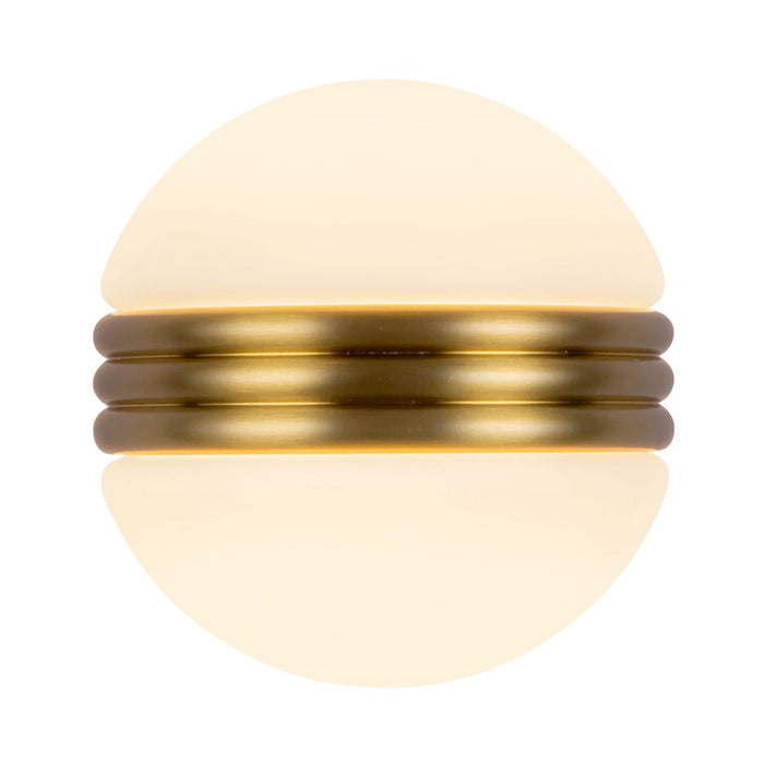 Kuzco Selene 5" Gold Dim LED Wall Sconce, Brushed Gold - WS38105-BG