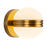 Kuzco Selene 5" Gold Dimmable LED Wall Sconce, Brushed Gold