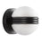 Kuzco Selene 5" Black Dimmable LED Wall Sconce, Black