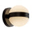 Kuzco Selene 5" Black Dimmable LED Wall Sconce, Black