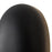 Kuzco Perle 10" Black Dimmable LED Wall Sconce, Matte Black
