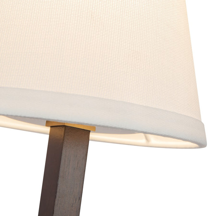 Kuzco Sloan 12" Gold Wall Sconce, Brushed Gold/White Linen