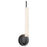 Kuzco Wick 20" Black Dimmable LED Wall Sconce, Urban Bronze