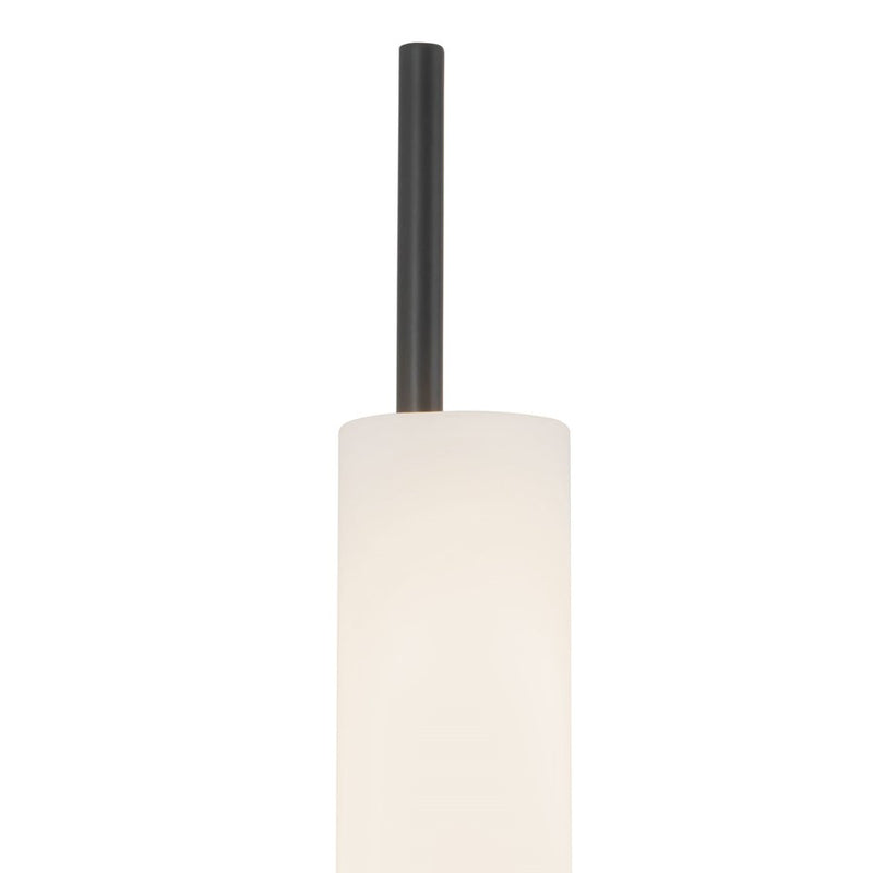 Kuzco Wick 20" Black Dimmable LED Wall Sconce, Urban Bronze