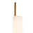 Kuzco Wick 20" Brass Dimmable LED Wall Sconce, Vintage Brass