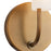 Kuzco Wick 20" Brass Dimmable LED Wall Sconce, Vintage Brass