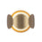 Kuzco Ciel 10" Socket Wall Sconce, Gold/Opal Glass/Steel Shade - WS59810-BG-OP