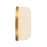 Kuzco Jada 5" Gold Dimmable LED Wall Sconce, Brushed Gold/Opal Glass