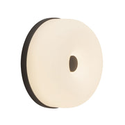 Kuzco Jada 5" Blk Dim LED Wall Sconce, Blk/Opal Glass - WS69005-BK-OP