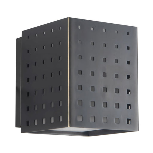 Kuzco Astoria 5" Black Dimmable LED Wall Sconce, Urban Bronze