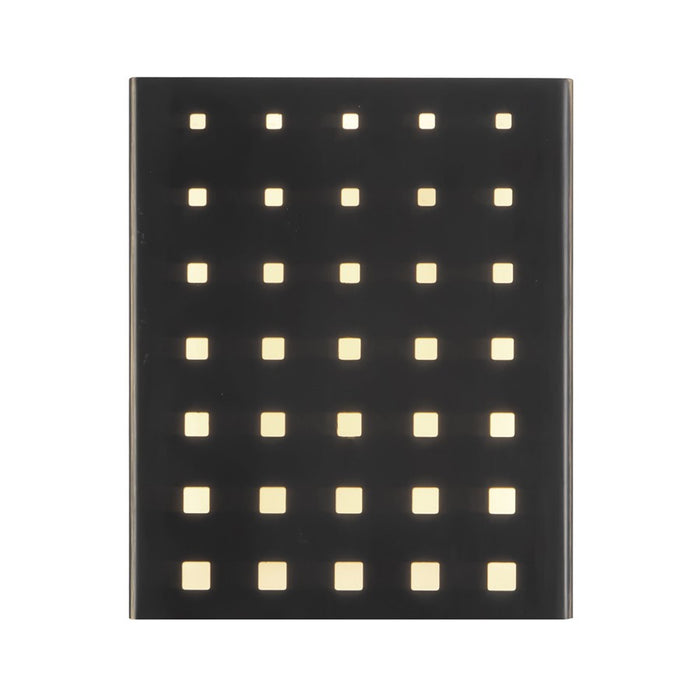 Kuzco Astoria 5" Black Dimmable LED Wall Sconce, Urban Bronze