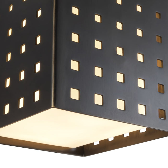 Kuzco Astoria 5" Black Dimmable LED Wall Sconce, Urban Bronze