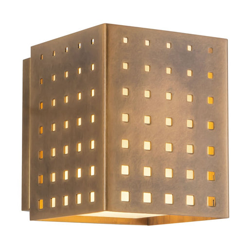 Kuzco Astoria 5" Brass Dim LED Wall Sconce, Vintage Brass - WS70805-VB