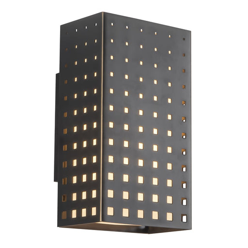 Kuzco Astoria 9" Blk Dim LED Wall Sconce, Urban Brz - WS70809-UB