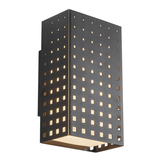 Kuzco Astoria 9" Black Dimmable LED Wall Sconce, Urban Bronze