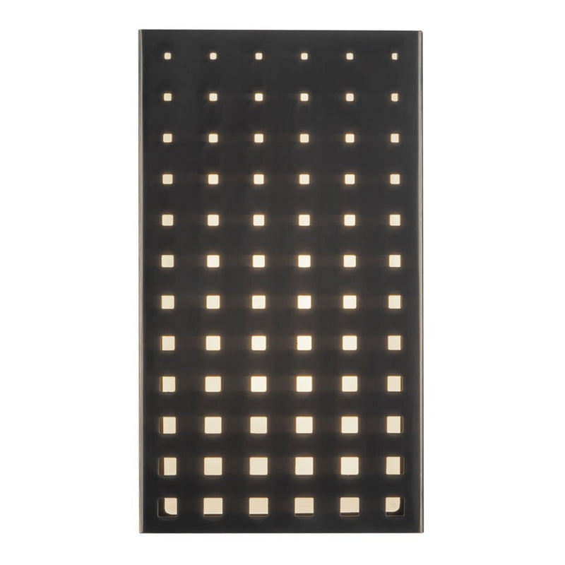 Kuzco Astoria 9" Black Dimmable LED Wall Sconce, Urban Bronze