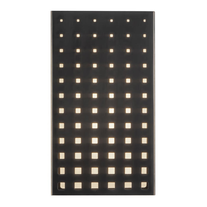 Kuzco Astoria 9" Black Dimmable LED Wall Sconce, Urban Bronze