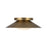 Kuzco Cleo 9" LED Wall Sconce, Gold/Opal Glass/Steel Shade