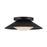 Kuzco Cleo 9" LED Wall Sconce, Black/Opal Glass/Steel Shade