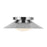 Kuzco Cleo 9" LED Wall Sconce, Chrome/Opal Glass/Steel Shade