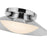 Kuzco Cleo 9" LED Wall Sconce, Chrome/Opal Glass/Steel Shade