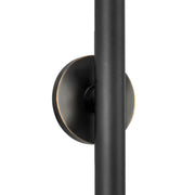 Kuzco Mason 32in 1-Light Wall Sconce | Modern Urban Bronze Aluminum and Clear Acrylic Optics | Living Room & Hallway Accent | Model WS90432-UB