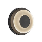 Kuzco Stephord 4" LED Wall Sconce, Black/Frosted Glass - WS97204-BK-FR