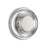 Kuzco Stephord 4" LED Wall Sconce, Chrome/Clear Glass