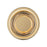 Kuzco Stephord 4" LED Wall Sconce, Metallic Brass/Clear Glass