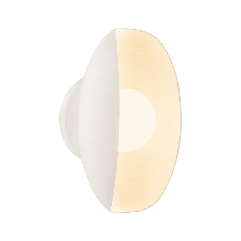 Kuzco Cortez 5" Wht Dimmable LED Bathroom Vanity Light, Antique Wht