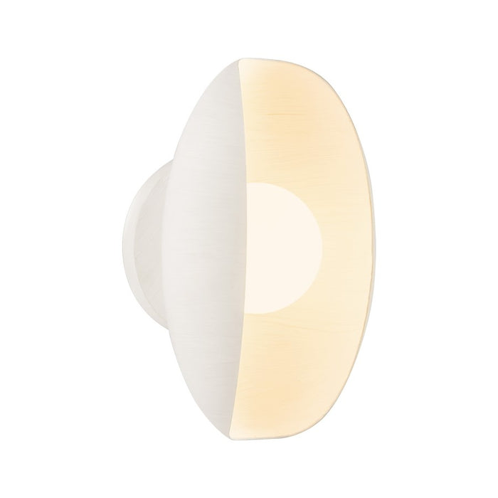 Kuzco Cortez 5" Wht Dimmable LED Bathroom Vanity Light, Antique Wht